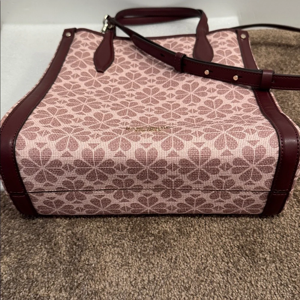 Kate Spade Spade Flower Coated Canvas Rowan Medium North South Tote bag - Picture 6 of 8